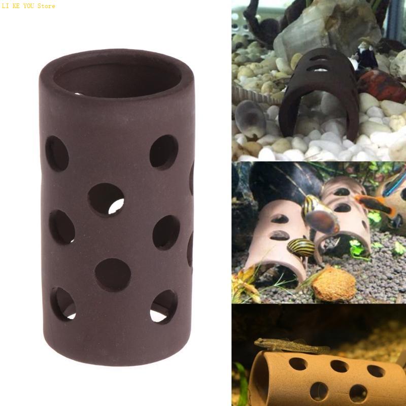 W3JE Aquarium Decorations Fish - Hide Cave Ceramic review and price