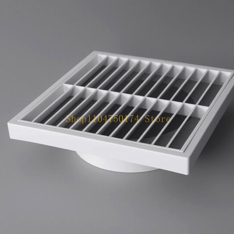 Plastic Square Air vent Louver - Screen Top Mesh review and price