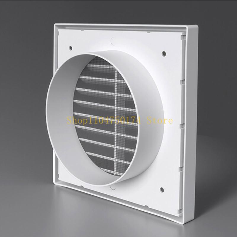 Plastic Square Air vent Louver - Screen Top Mesh review and price