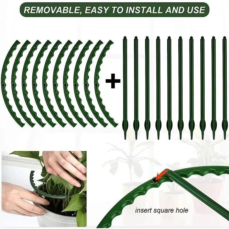 1-9set Plastic Plant Support P - Vine Climbing Plastic review and price